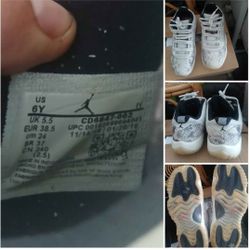 Jordan 11 Retro Low Snake Light Bone (GS) - 6y