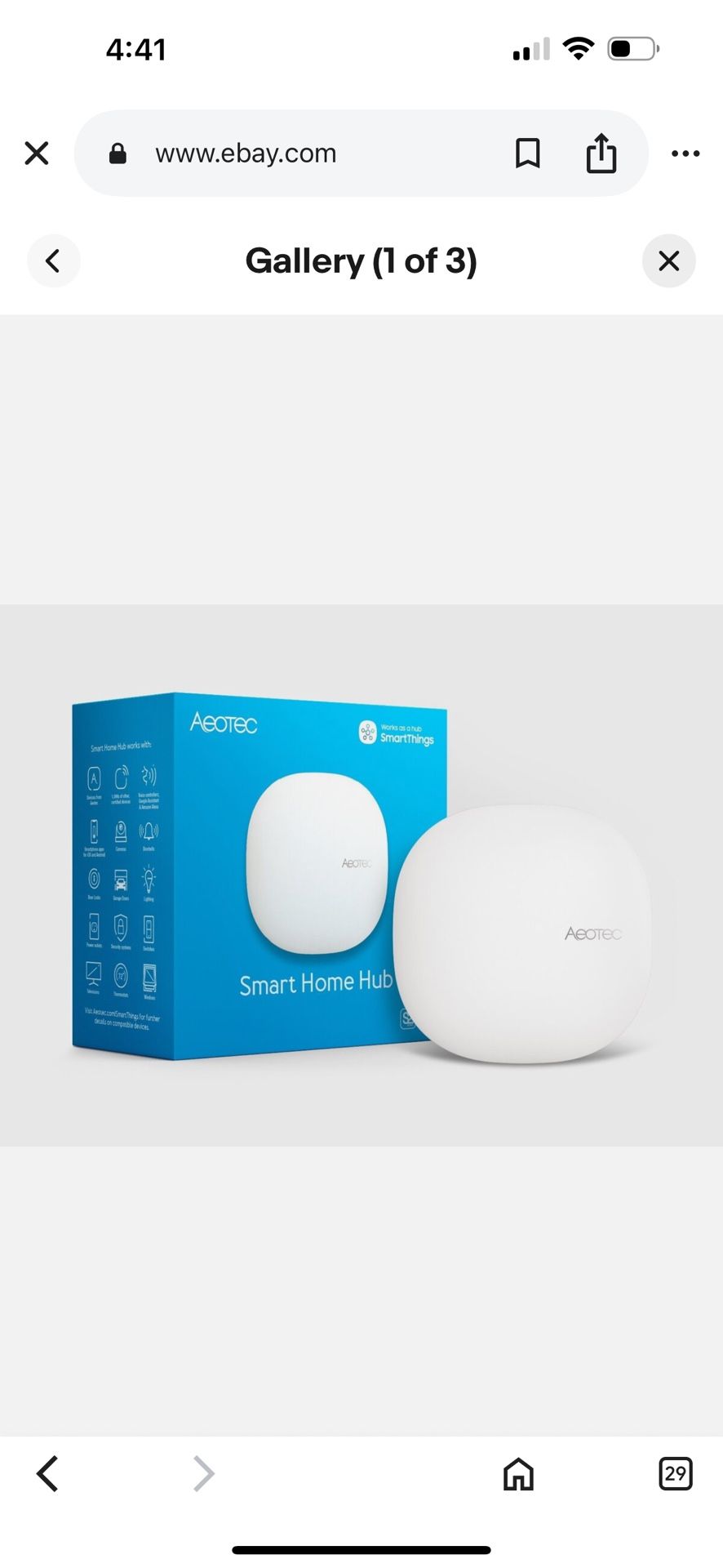 Aeotec Smart Home Hub, Works as a SmartThings Hub