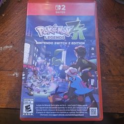 Pokemom Legends Z-A Nintendo Switch 2 Game