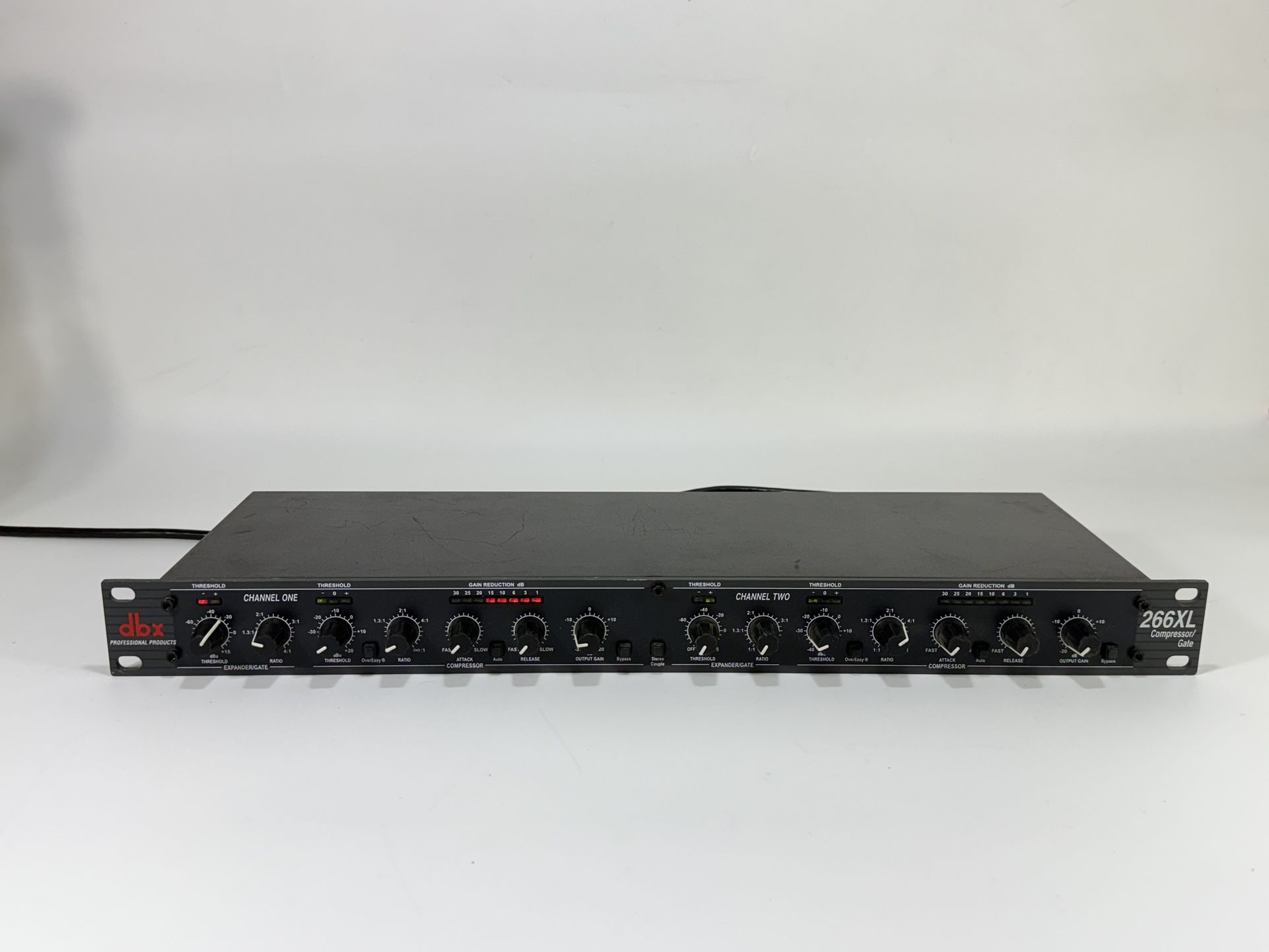 DBX 266XL ~ Stereo Compressor / Limiter Dynamic Processor ~ WORKING