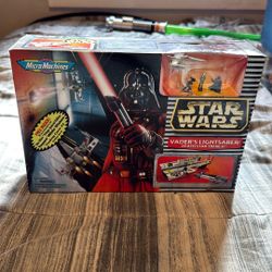 Star Wars Micro machine Vaders Lightsaber (New)