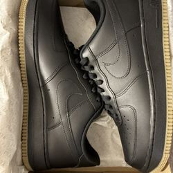 AF1 Black Gum Bottom