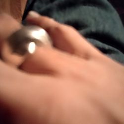 Men's Bulky Silver Ring Size8.5