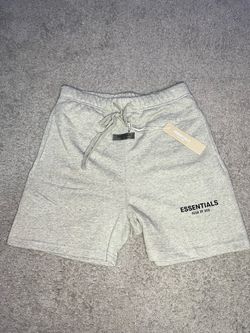Grey Fear of God Essentials Shorts