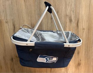 Picnic Time NFL Metro Basket Collapsible CoolerTote - Seahawks