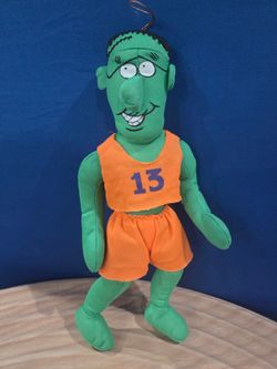 Vintage 90's Frankenstein 12 " Plush Doll