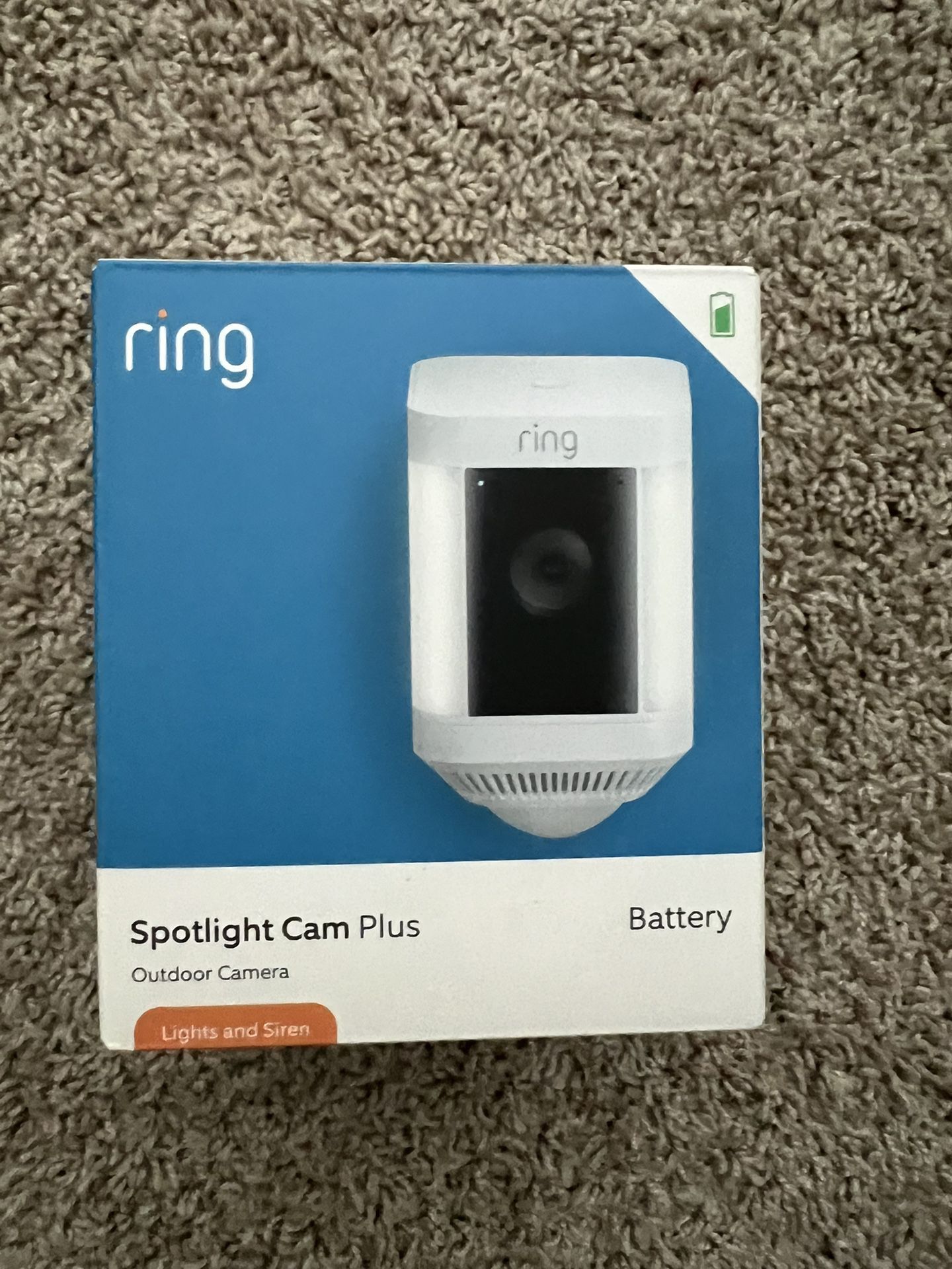 Ring Set Camera Battery And Alarm