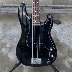 Like New Fender Squier Precision Bass Guitar For Sale