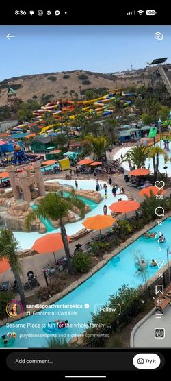 Sesame Place four tickets $120