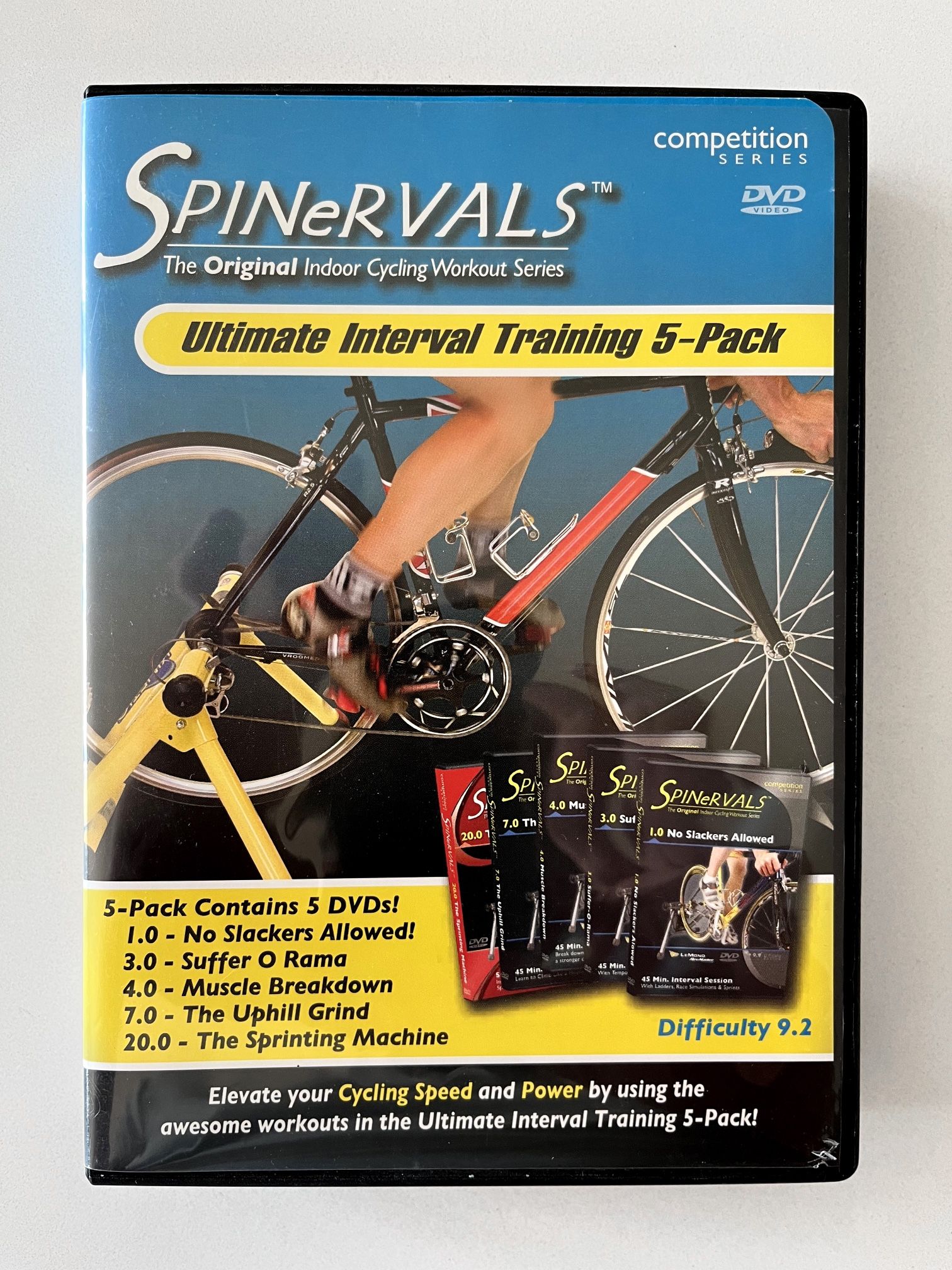 Spinervals Ultimate Interval Training 5-Pack (DVD, 5 disc set)
