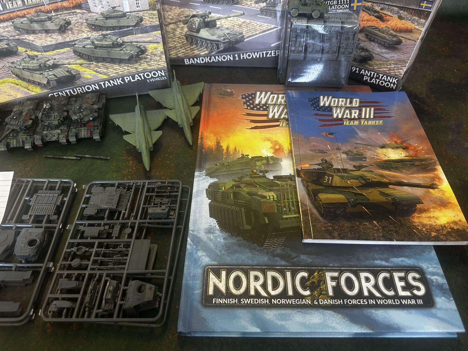 WWIII Team Yankee - Swedish Starter Force - Battlefront