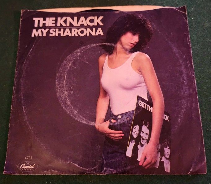 The Knack My Sharona Single 7" 45rpm Vintage Original 1979