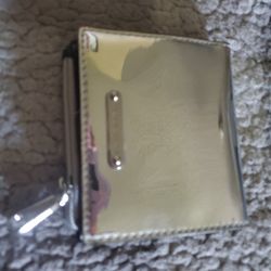 Rebecca Minkoff Silver Mirrored Wallet