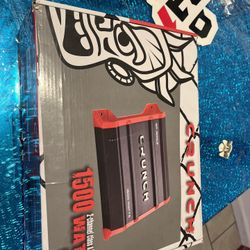 Crunch 1,500 Watts Bass Amplifier 2 Channels Brand New (85 Or best Offer )