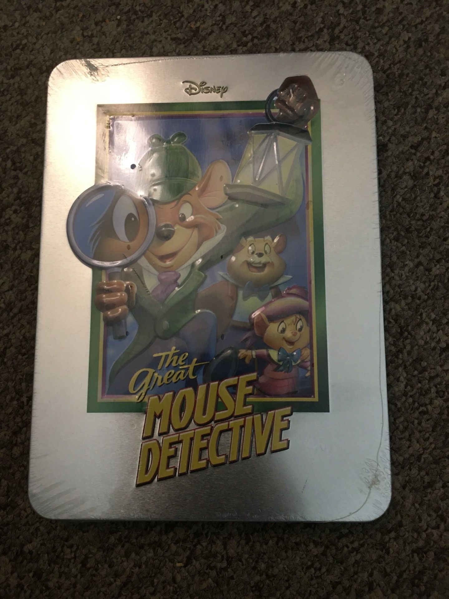 Disney The Great Mouse Detective on DVD in Real 3D Collectible Tin Packaging