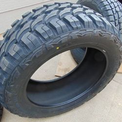 4 Brand New LT 35 12.50 22 RDR M/T Tires *10Ply* *Load Range E*