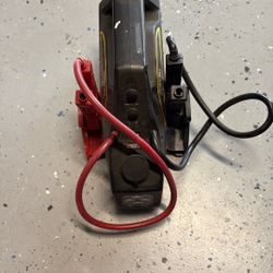 Battery And Jumper For A Car Works Great