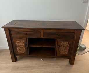Solid Wood TV Stand
