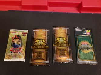 Yugioh Booster Packs Sealed x4 Japanese and English