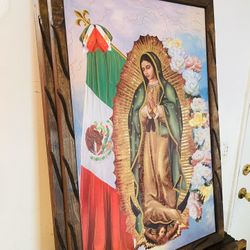 Cuadro De La Virgen De Guadalupe 
