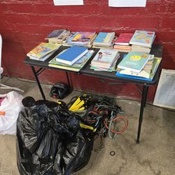 Free clothes and books