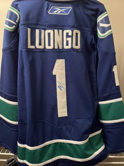 Signed Autographed Roberto Luongo Jersey NHL