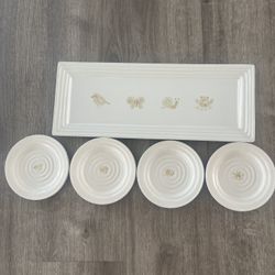 Appetizer Plate Set 