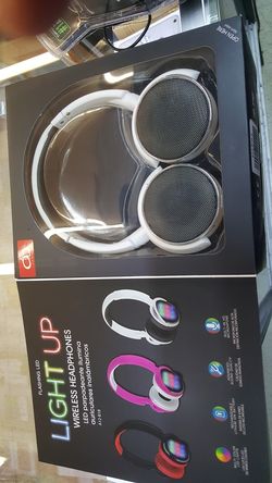 Lightup headset Bluetooth, wireless