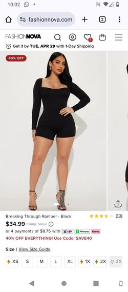 Black Romper