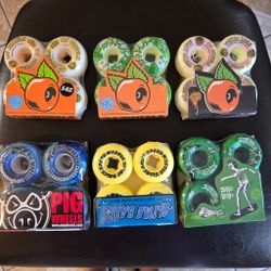 SKATEBOARD WHEELS 30 EACH 