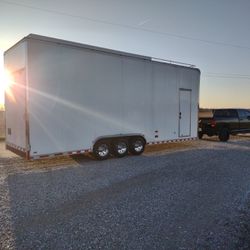 2010 28 Foot Pace American Stacker Trailer