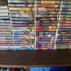 VHS, Disney movies bundle