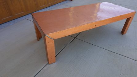 Copper-clad Coffee Table