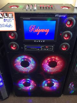 Karaoke speaker 🔊 DVD & more
