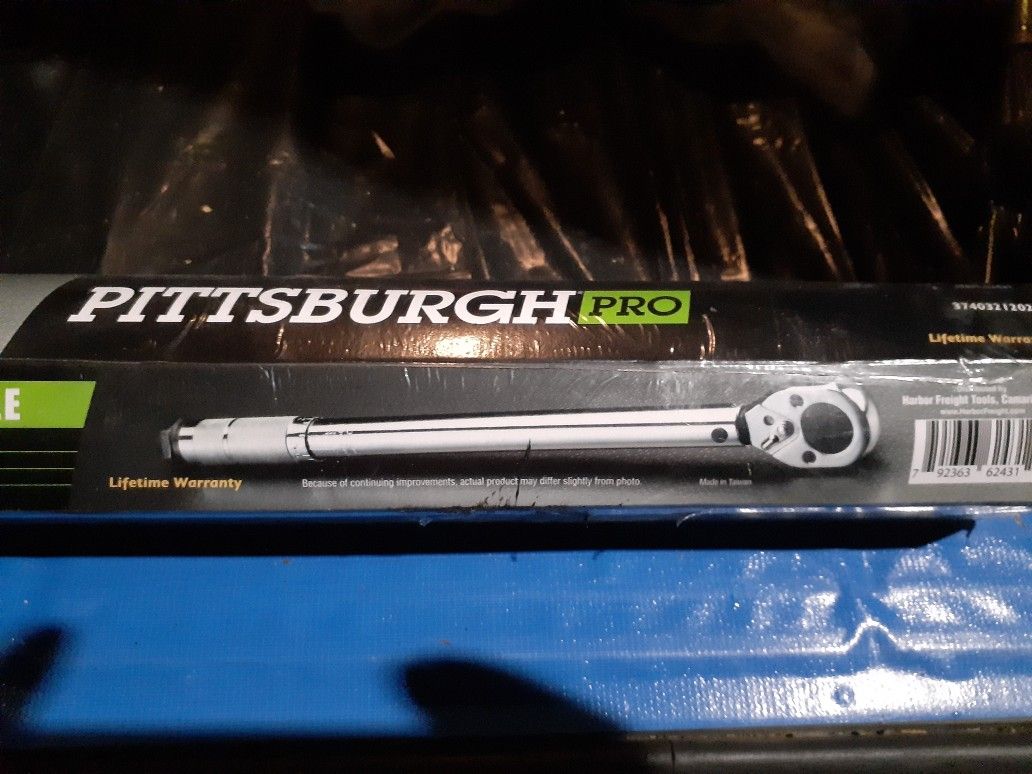 Torque Wrench PittsburghPro. NEW