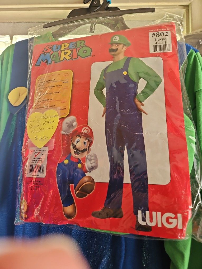 Luigi Halloween costume  size 42-44