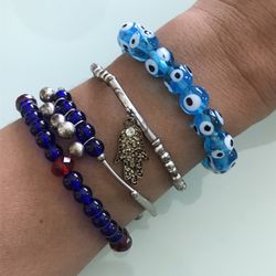 Express Evil Eye Bracelet Set