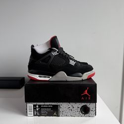 Jordan 4 Retro OG Mid Bred 2019 Size 8