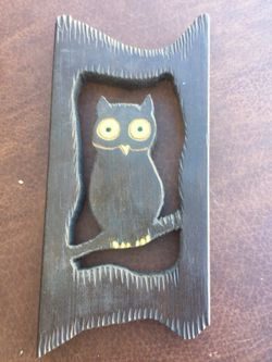 Wooden owl