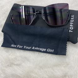 Topfoxx Sunglasses W/ Case Pouch