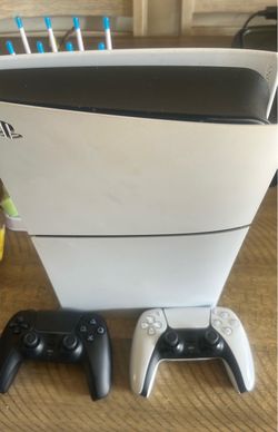 Sony PlayStation 5 Console with Two Controllers