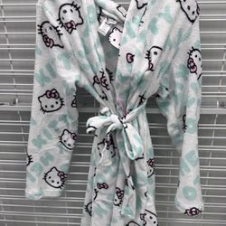 NWT Hello Kitty Sanrio Robe in size  S and large left