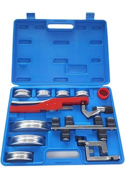 Reverse Ratcheting Tube Bender Kit 1/4" to 7/8" HVAC Copper Pipe Bending Tool Set NEW