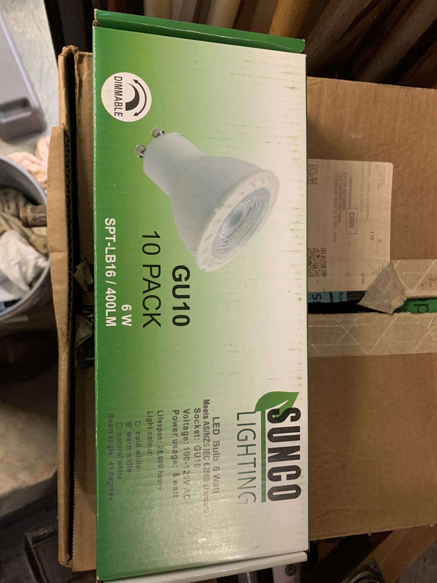 LED Lights Gu10 Base