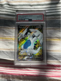 PSA 10 Lugia V Full Art Silver Tempest #185 Pokémon Card GEM MINT