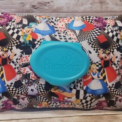 Alice in Wonderland Pampers Wipes Cover 