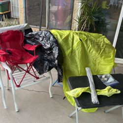 Children Tents And Caming Chair 