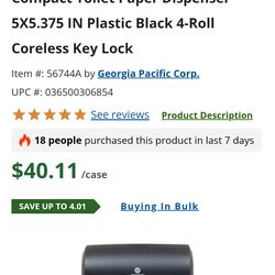 Georgia Pacific TP dispenser