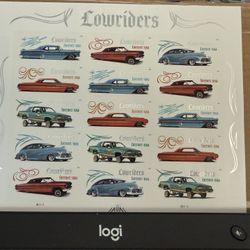 Limited Edition USPS Lowrider Stamps Set 