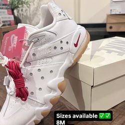 Sizes 8M, & 10.5M Supreme@/Nike SB Air Max 2 CB '94 Low White